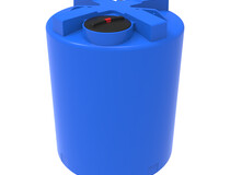 Емкость для воды 3м3 вертикальная (голубая)