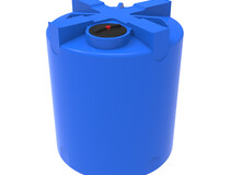 Емкость для воды 5м3 вертикальная (голубая)
