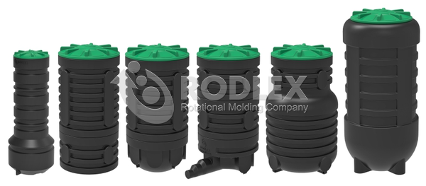 Колодцы пластиковые дренажные, смотровые, технические и канализационные RODLEX
