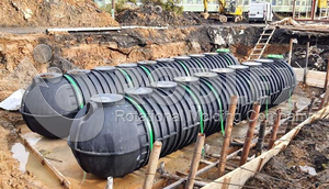 Питьевой горизонтальный резервуар 50м3 пластиковый ModulTank подземный